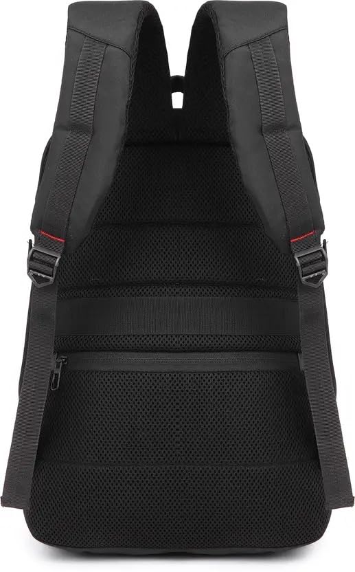 Image of Martucci Victor 36L Faux Leather Water Resistant Laptop Backpack /Casual Backpack /Daypack /Travel Backpack /College Bag For Men /Women