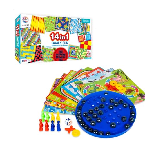 Image of Ratna's 14in1 Family Board Game