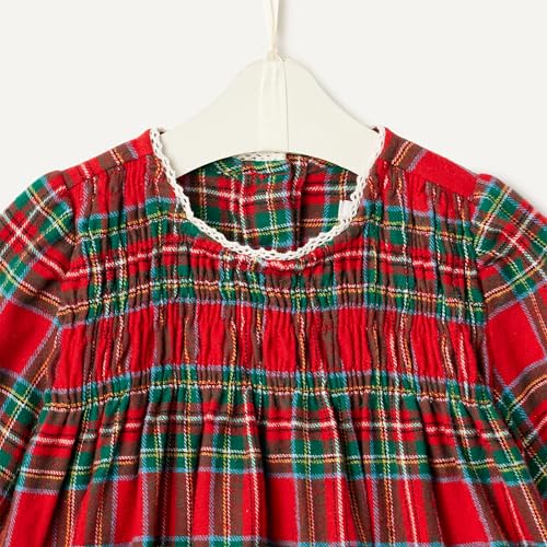 Image of Amazon Essentials x Sofia Grainge Toddler and Baby Girls' Long Sleeve Flannel Set