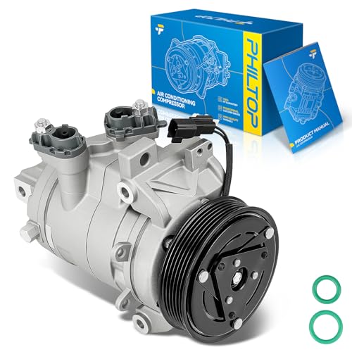 Image of PHILTOP 168666 NEW AC Compressor w /Clutch for F-150 2015-2017 2.7L