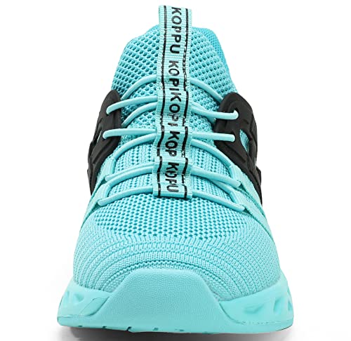 Koppu Boys Girls Shoes Non-Slip Tennis Shoes Fashion Lightweight Breathable Kids Sneakers For Little Kids/Big Kids（Blue 8） #TOP1