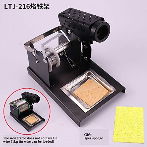 Soldering Multi-function Soldering Iron Stand Tin Solder Wire Rack, Portable Detachable soldering iron seat tin Wire Welding Wire Bracket - (Color: LTJ-209)