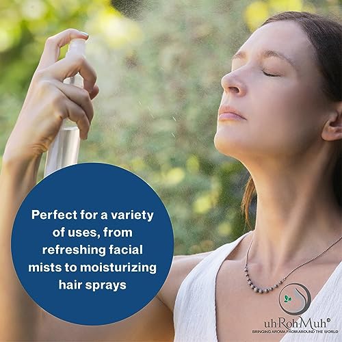 uh*Roh*Muh 20-410 Fine Mist Spray Caps (Pack of 50) Black - Neck Size Ribbed Skirt Spray Bottle Tops Replacement - Perfect for Hair, Skincare and Cleaning Solutions, Clear Plastic Overcap Included4