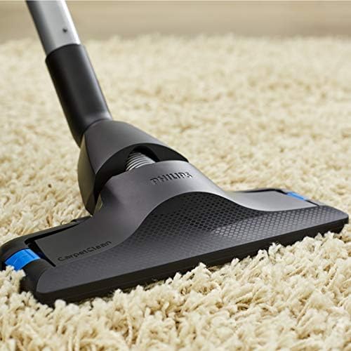 Philips PowerPro Bezworkowy Odkurzacz, Tworzywo Sztuczne, 900 W, 2 L, Blokada Antyalergiczna, Technologia PowerCyclone 8, Szczotka SuperTurbo, Kontrola Mocy, Niebieski/Czarny (FC9745/09)