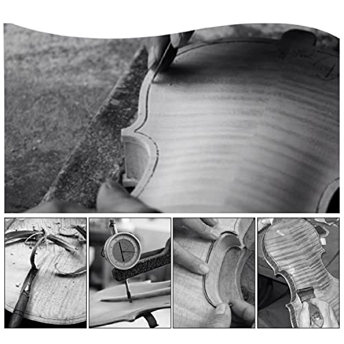 Meieynt Violin 4/4 Full Size Kit, Handcrafted Fiddle With Hard Case Rosin Bow For Beginners, Intermediate To Advanced Players #TOP3
