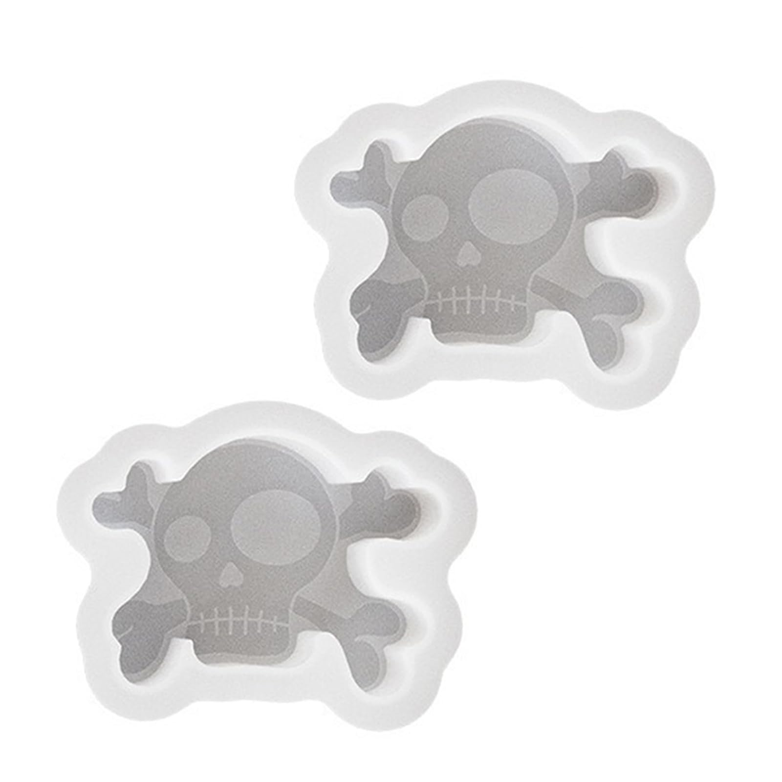 Xjdzineq Halloween Skull Pumpkins Silicone Molds Epoxy Resin Silicone Plaster for Decoration