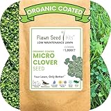 Flawn Seed Kits Micro Clover Seed, 4.4 Oz, Organic Coated,...