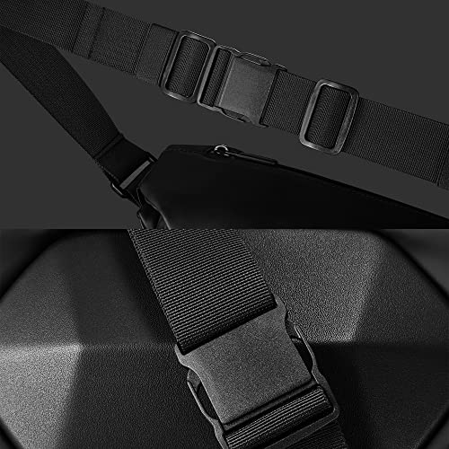 Tajezzo Everywhere Belt Bag For Men And Women Hard Shell Crossbody Fanny Pack With Adjustable Strap Water Resistant Edc Waist Bag Travel Workout Running Hiking #TOP2