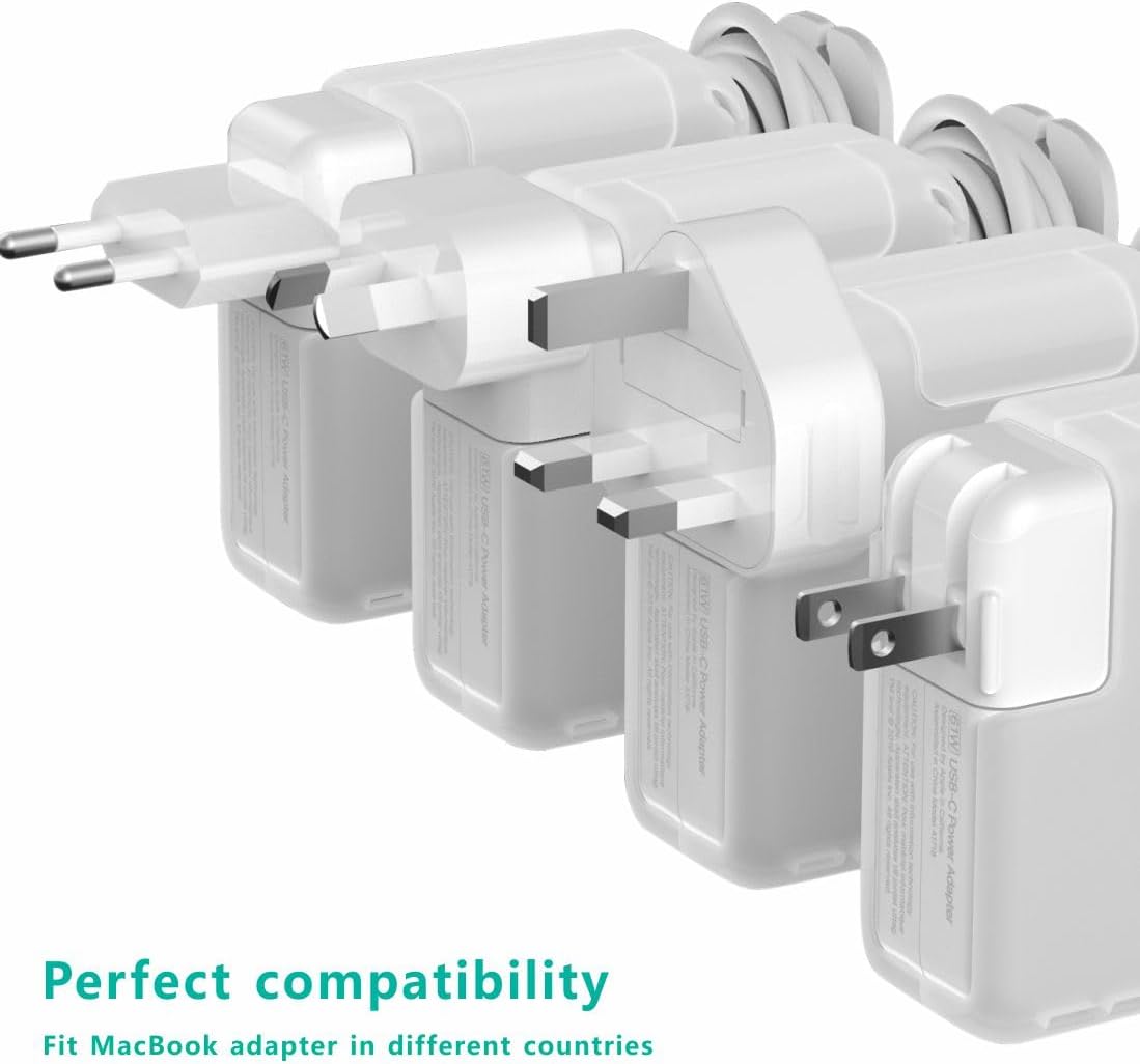 TATOFY Case for Apple 70w 45w Charger Case Organizer, MacBook Charger Case, Travel Cord MacBook Accessories (for Apple 70W USB-C Power Adapter, 45W MagSafe 2 Power Adapter) - Image 5