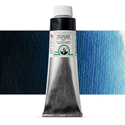 Old Holland : Classic Oil : 225ml Blue Deep, 225 ml (Pack of 1)