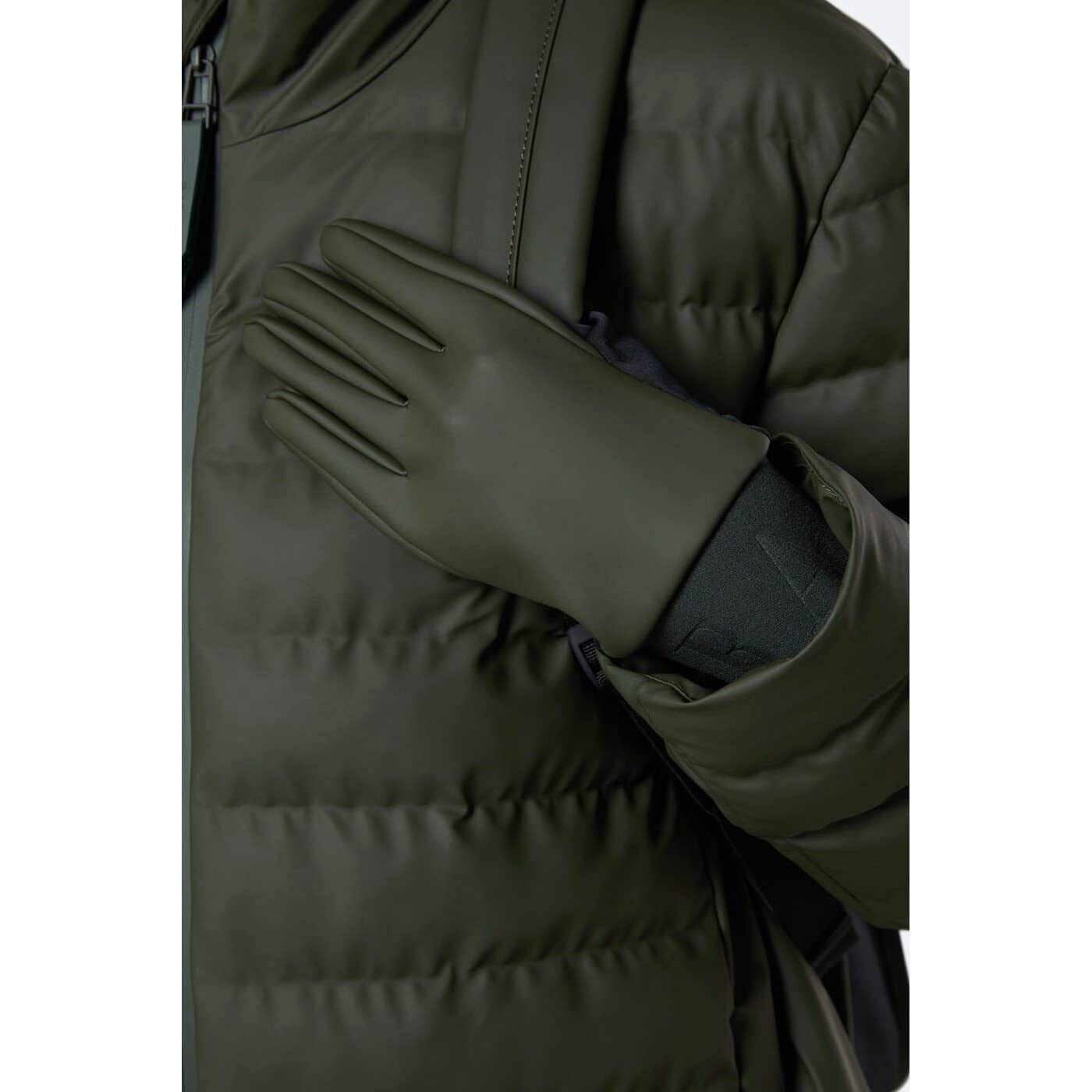 RAINS Guanti Impermeabili da Ciclismo Touchscreen per Adulti Attività Outdoor Invernali