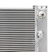 Chevy CC1885 Radiator Replacement for 1997~2004 Chevy Corvette 2-Door Z06 C5 350 5.7L V8 AT 4 Row Aluminum Radiators