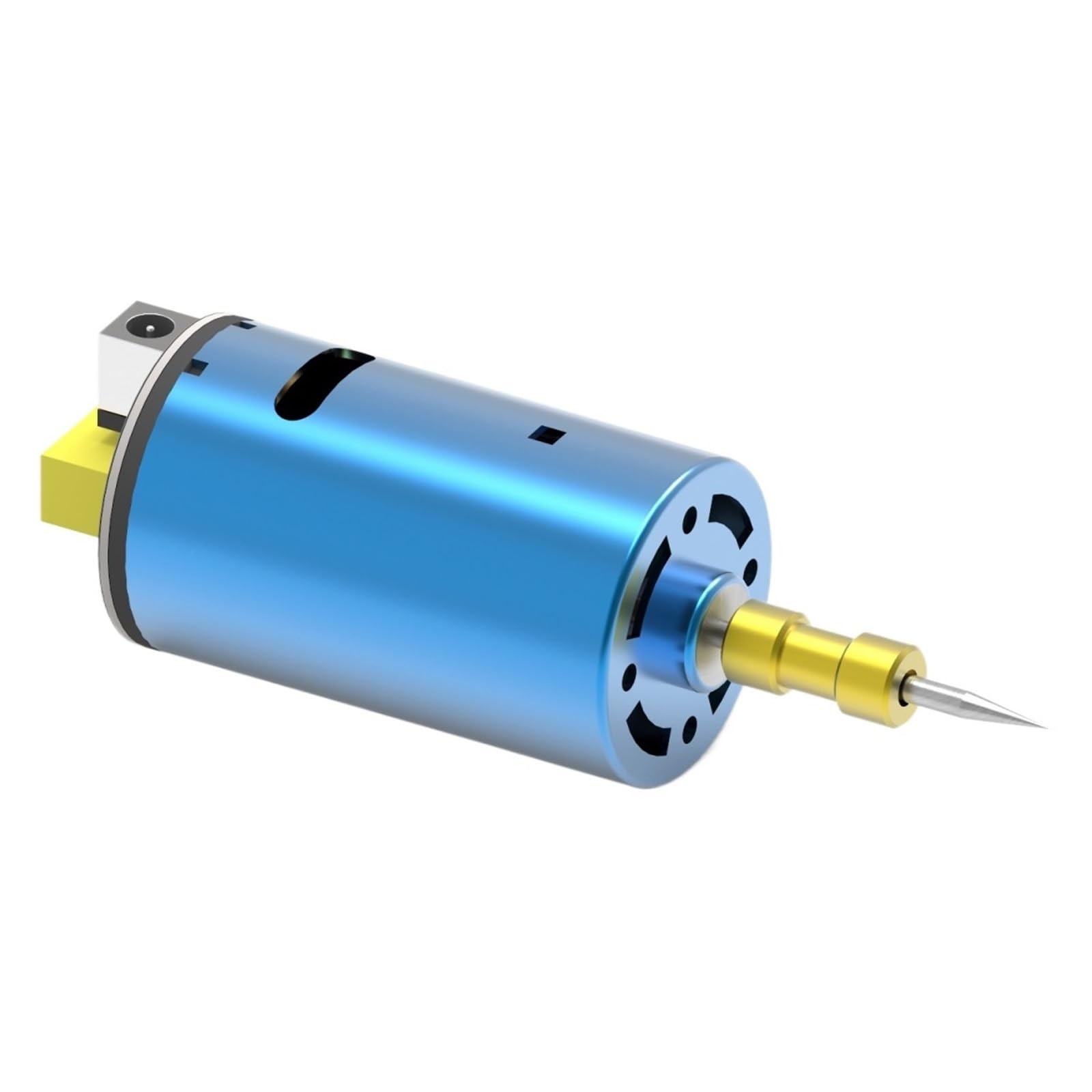 555 Parti di Ricambio del Motore Mandrino 12V for Macchina for Incidere CNC Precisione Efficienza(with Milling Cutter)