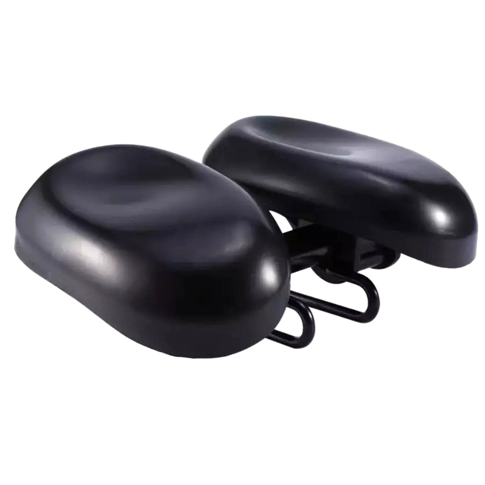 FOLODA Asiento con espuma de dos capas y apertura anatómica para hombre y mujer, sillín de ciclismo transpirable