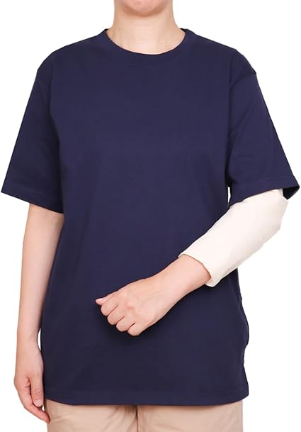 KIRARERU 左 骨折用 半袖Tシャツ Mサイズ 3枚セット バラ売り可 Amazon.co.jp: [KIRARERU] 半袖Tシャツ【左側の骨折用】（男女