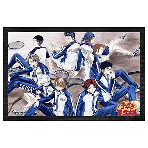 フロアマット テニスの王子様 寝室 ドアマット キッチン トイレ すべりどめマット 応接間 カーペット 戸口の飾り いりぐちパッド 15"x25" フロアマット テニスの王子様 寝室 ドアマット キッチン トイレ すべりどめマット 応接間 カーペット 戸口の飾り いりぐちパッド 15"x25"