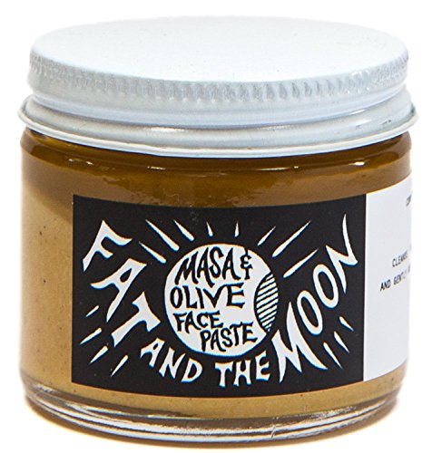 Fat and The Moon - All Natural/Organic Masa + Olive Face Paste Scrub (2 oz)