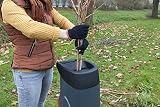 AL-KO MH 2500 Slice rozdrabniacz do noży o mocy 2500 W, maks. grubość gałęzi 40 mm, pojemnik 50 l, szary