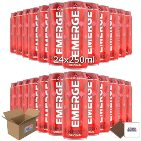 Emerge Energy Drink Mixed Fruit 24 Pack thumbnail