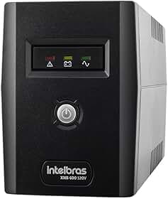 Nobreak Interactive, Intelbras XNB 600 120V, Preto