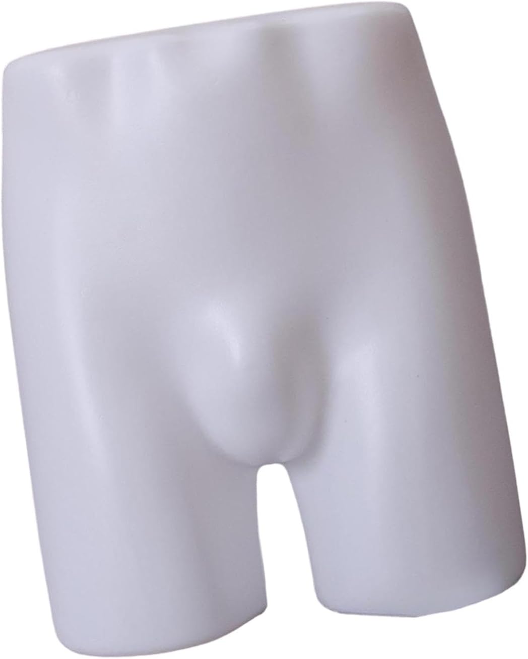 Vaveren Panty Mannequin Holder Multifunction Easy to Move Hip Display Stand Underwear Model for Exhibition Men Showcase Home Lingerie , White