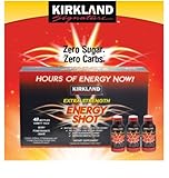 Extra Strength Energy Shots Low Calorie Zero Carbs High Energy Drink