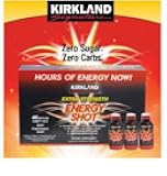 Extra Strength Energy Shots Low Calorie Zero Carbs High Energy Drink