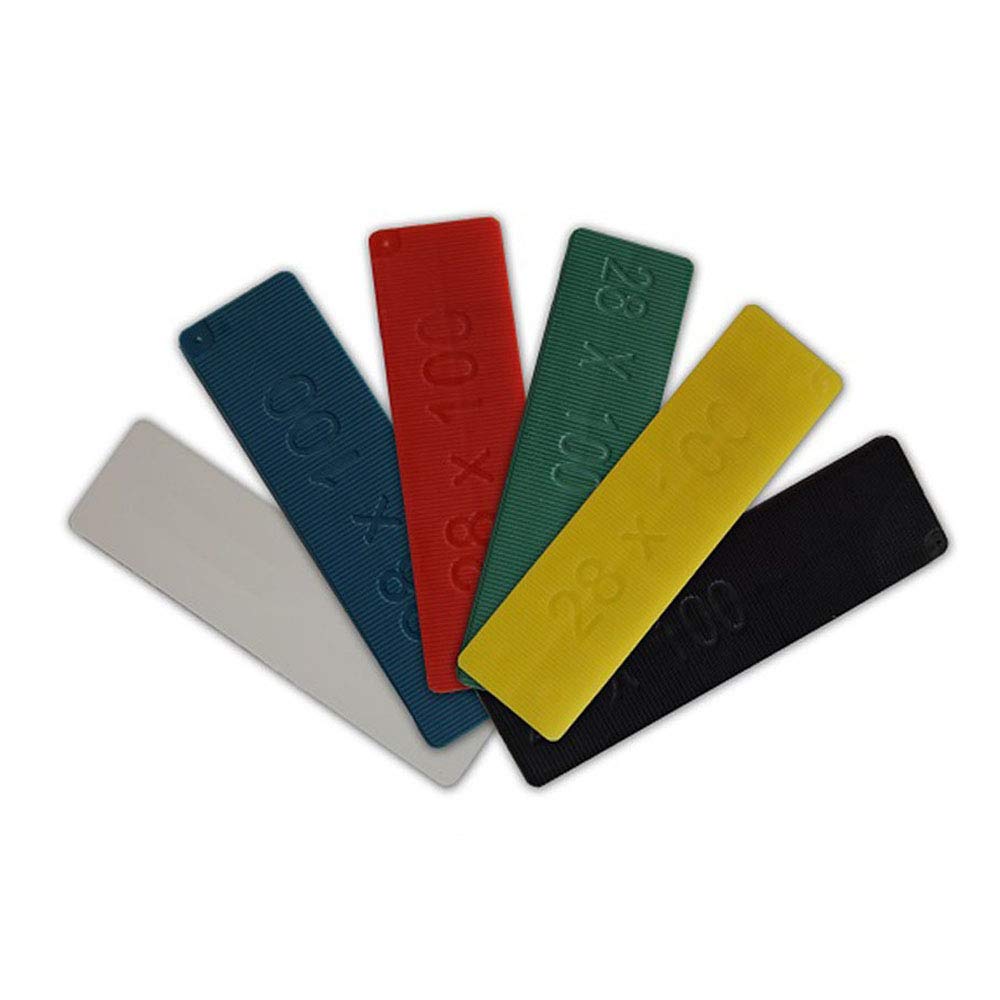 28mm Window Glazing Glass Packers - Flooring Spacers - Mixed Size Pack x 480 Shims