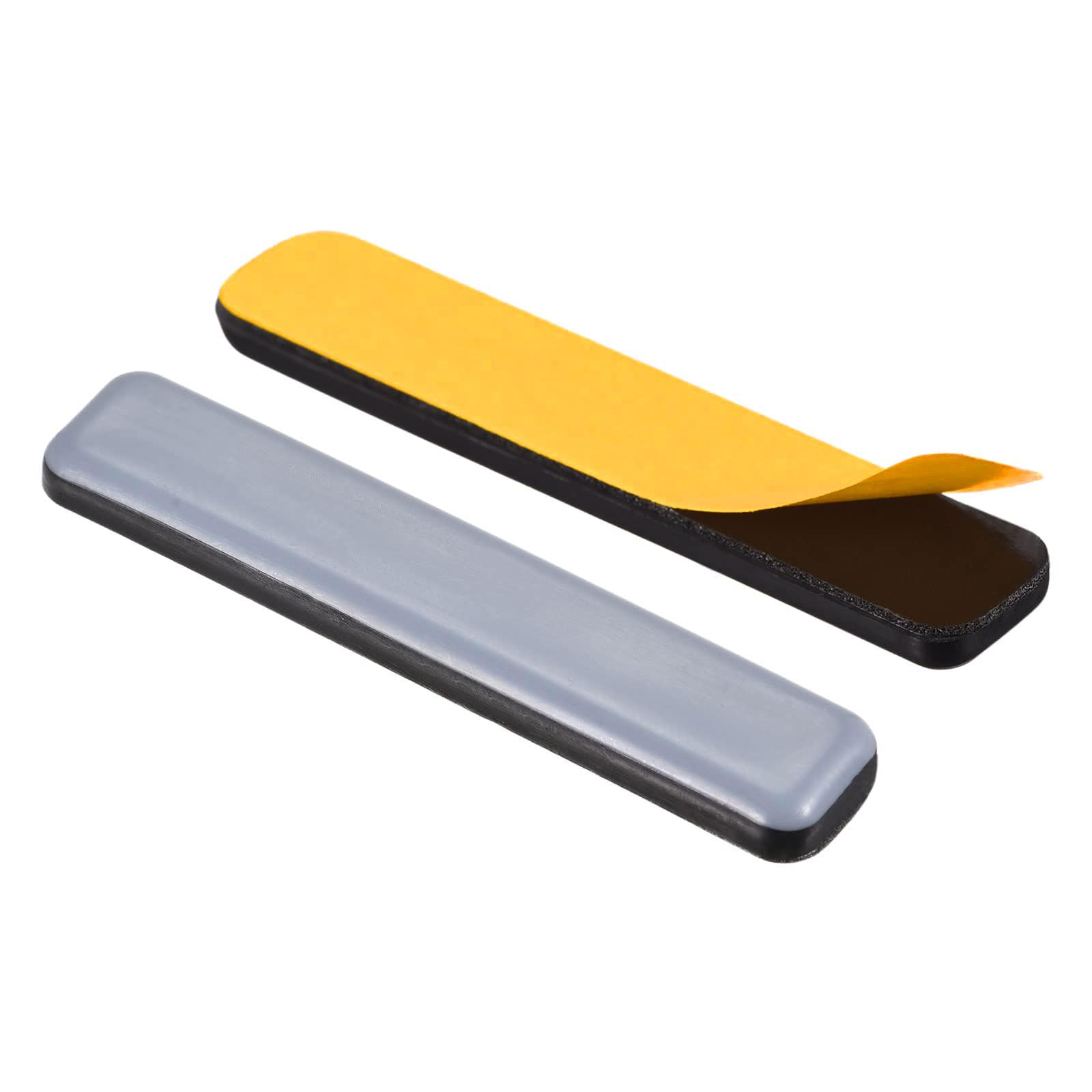 TA-VIGOR 75x15mm PTFE Furniture Sliders, Rectangle Self Adhesive Floor Protectors, Rectangular Self Stick Pads for Wood Floors, Ceramic Tile and Carpeting 8pcs