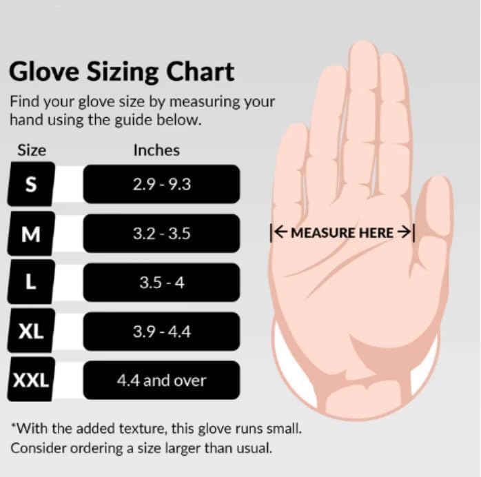 Miniatura 2 de BNM Health Guantes desechables de nitrilo negro hierro de 5 mil, sin látex ni polvo (100, L)