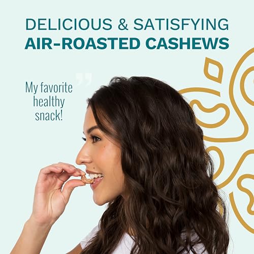 Image of Organic Cashews by Karma Nuts, Vegan, Gluten Free, Low Net Carb, Natural, Everyday Nut Snack, Great For Baking, Resealable Bulk 32oz Bag (Resealable Bulk 32oz Bag, Organic Sea Salt Wrapped Cashews)