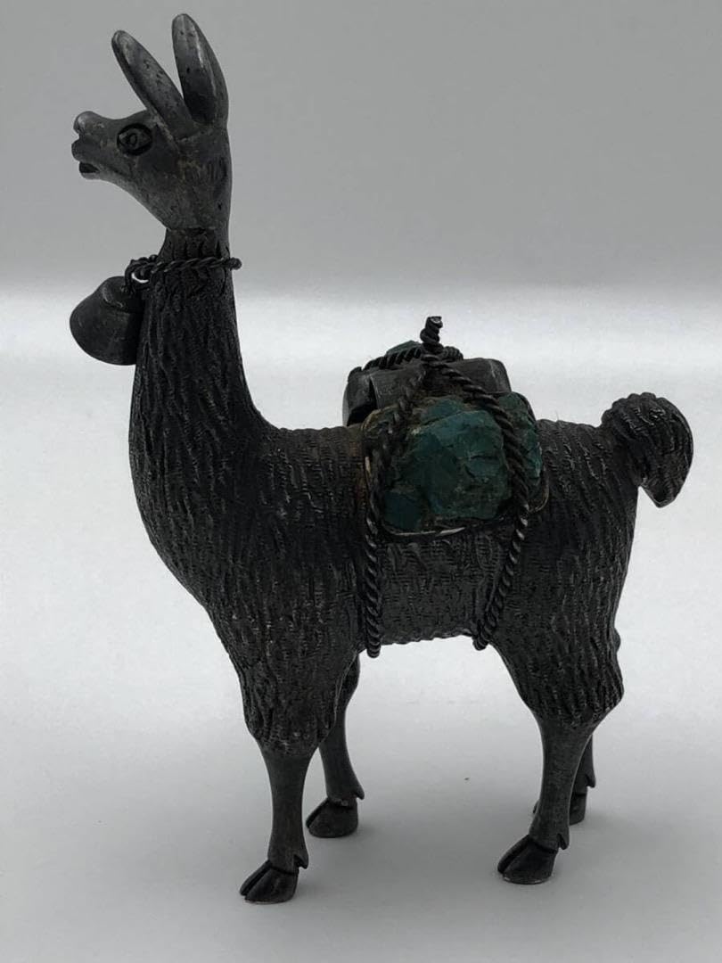 Vintage FOLK ART ペルー 銀細工　 Silver925　リャマ Amazon.co.jp: Vintage FOLK ART ペルー 銀細工 Silver925
