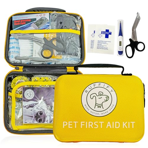 Ruffify Dog First Aid Kit – 27 Essential Items Pet