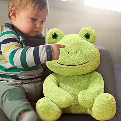 Uposao Frog Plush Toys Stuffed Animals Pillow For Child Doll Toys Cute Stuffed Animal Tree Frog Hug Pillow Sofa Bed Home Decoration Gift for Kids Girls Boys 25cm - Image 2