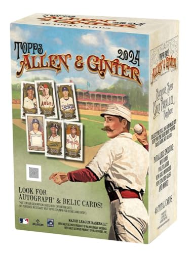 Topps 2024 Allen & Ginter Baseball Factory Sealed Value Box - Baseball Wax Packs