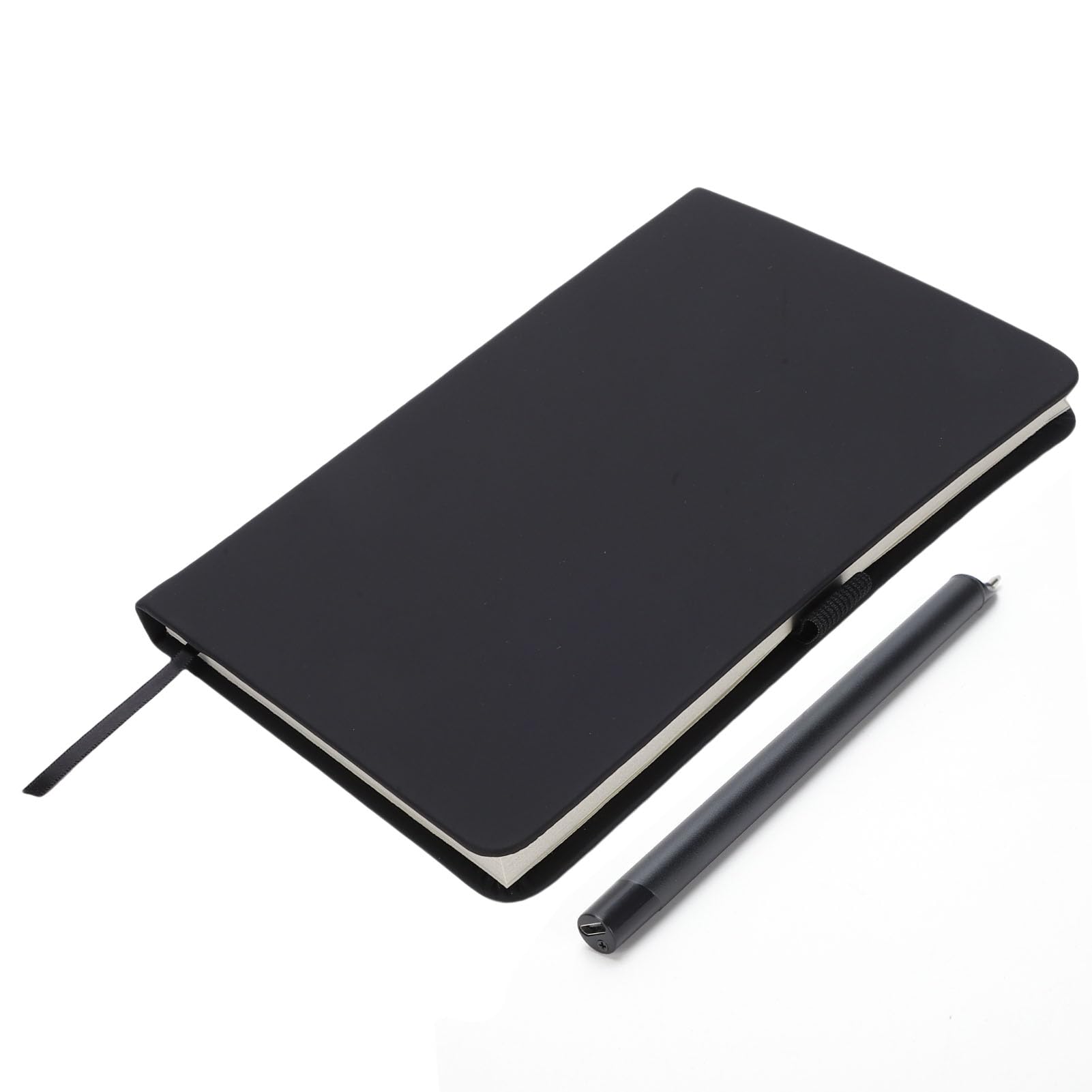 Wakects Digitaler Smart Pen, ABS BT5.0 Smart Pen-Notizbuch-Set mit A5-PU-Notizbuch, OCR-Textkonvertierung, Echtzeit-Synchronisierung, Verknüpfung für Bürobesprechungen von Schülern, Lehrern
