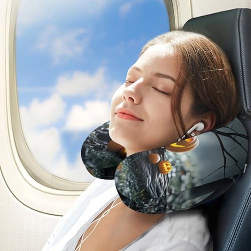 Almohada de espuma viscoelástica para viaje cuello miniatura 3