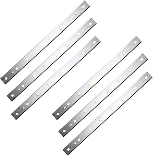 Paquete de 6 cuchillas de repuesto para cepilladora DeWalt DW734 de 12-1/2 pulgadas - DW7342