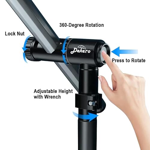 Dekero 7.9Ft Windproof Beach Umbrella,Heavy Duty Uv Protection Portable Umbrella With Sand Anchor,Tilt Aluminum Pole thumb #1