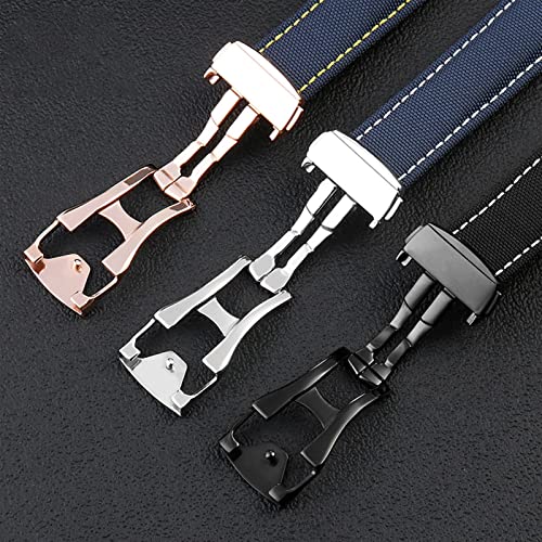 Bracelet montre nylon 20mm souple pour remplacer le bracelet Seamaster