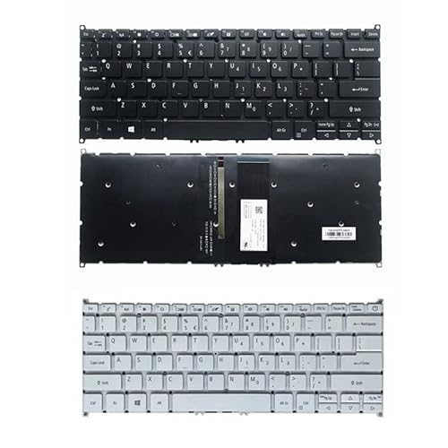US/LA pobNCgtL[{[h Acer Swift 3 SF314-54 SF314-54G SF314-41 SF314-41G [tȒPn (Color : US delete NO backlit)
