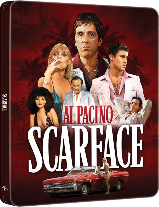 Image of Scarface (1983) - Ultimate Collector's Edition IconART with SteelBook (4K Ultra HD + Blu-ray + Digital) (Amazon Exclusive)
