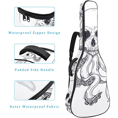 Étui de guitare amusant avec motif de planche de jeu Monster Rocket Alien Planet – Taille complète – Sac à dos rembourré… - Les Beatles, Paul McCartney, John Lennon, RIngo Starr, George Harrison Étui de guitare amusant avec motif de planche de jeu Monster Rocket Alien Planet - Taille complète - Sac à dos rembourré… – Image 5