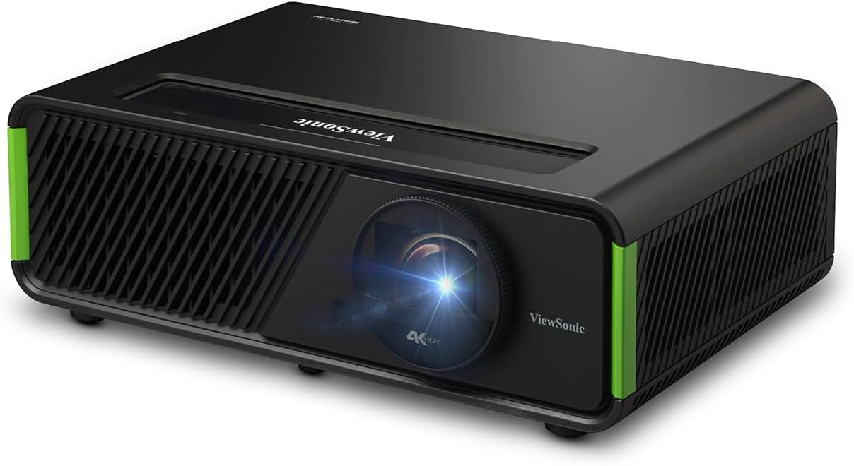 X1-4K Pro Echter 4K HDR LED Beamer mit Google TV, 2500 ANSI Lumen, 240 Hz, 4.2 ms Eingabeverzögerung, Auto Keystone, 60000 Stunden Lebensdauer, für Heimkino & Gaming