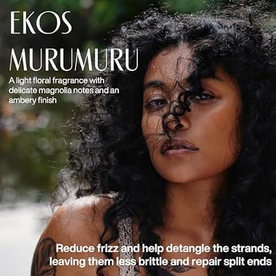Natura - Ekos Murumuru Anti-Damage Leave-In - Reconstructs Hair Fiber, Reduces Frizz, Detangles, and Repairs Split Ends, Vegan, Not Tested On Animals, Unisex, For Frizzy Hair - 5 fl oz (150ml)
