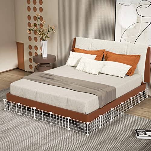 Bloque-jouets pour meubles en filet en fer amovible pour sol dur taille L