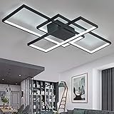 Dimmbar: Die dimmbare Fernbedienung verfügt über eine einstellbare Helligkeit und 3 Farbtemperaturen. Mit der Fernbedienung kann die Helligkeit kontinuierlich zwischen 10% und 100% eingestellt werden, und die Farbtemperatur liegt zwischen 3000 und 6000K. Deckenleuchten können die unterschiedlichen Bedürfnisse verschiedener Kunden erfüllen.