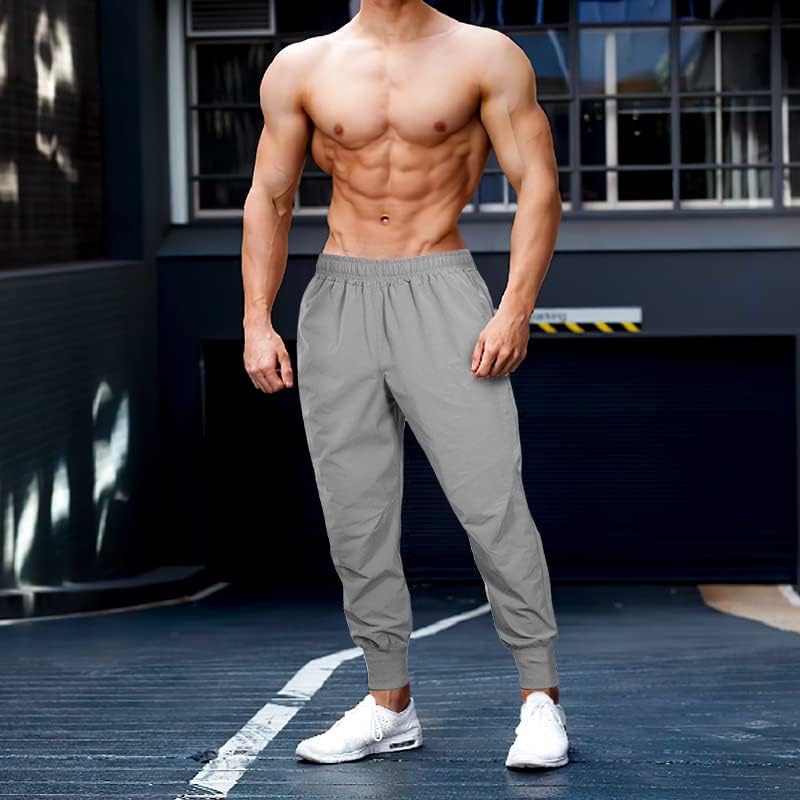 Running Pants Men Summer Joggers Pants Fitness Sweatpants Gym Clothing Men  Jogging trасkpants Sports Pants Bodybuilding Trousers (Gray M) : Buy Online  at Best Price in KSA - Souq is now Amazon.sa: