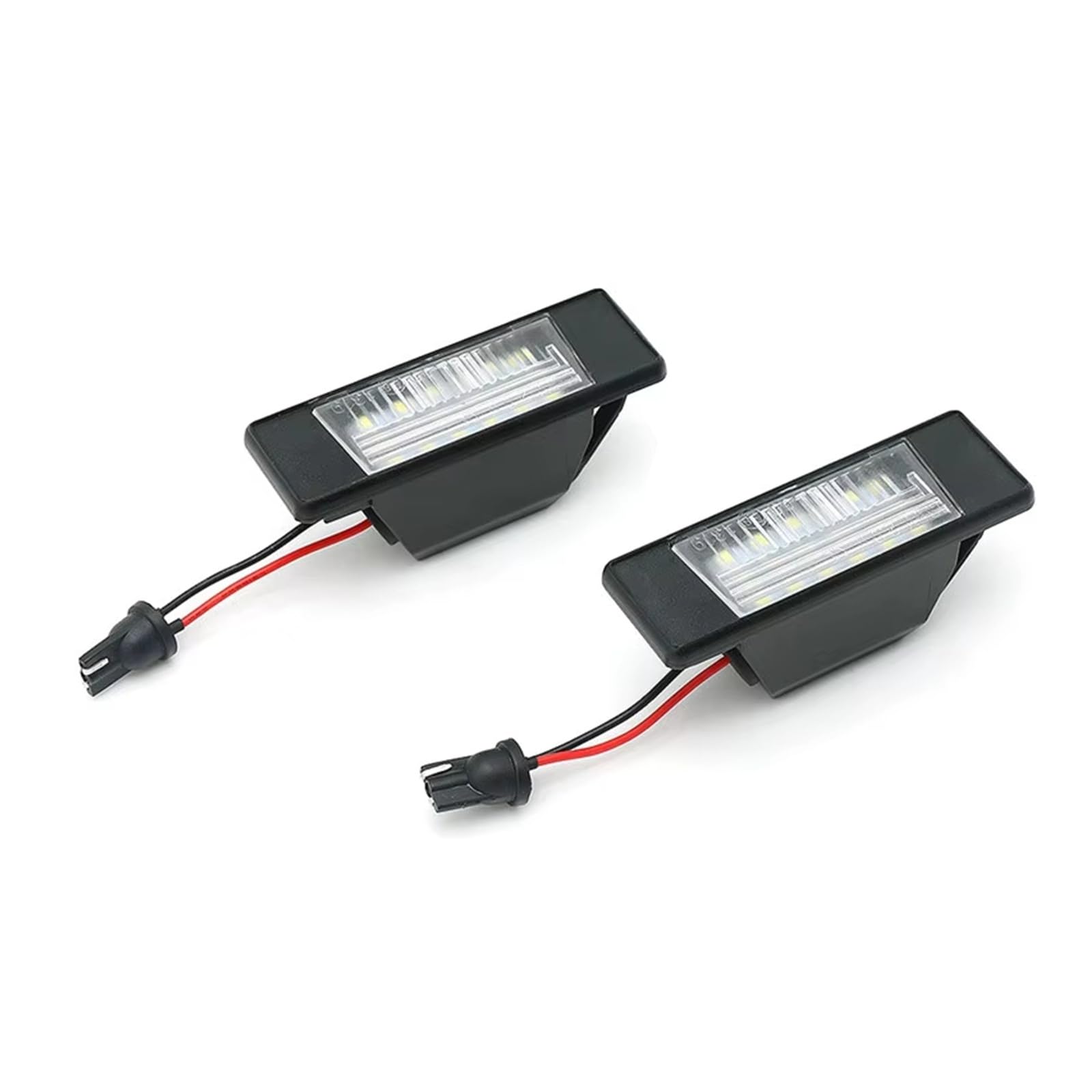 Luz placa matrícula coche Nissan Pathfinder R51 solución a bombillas fundidas 2 Uds LED 5