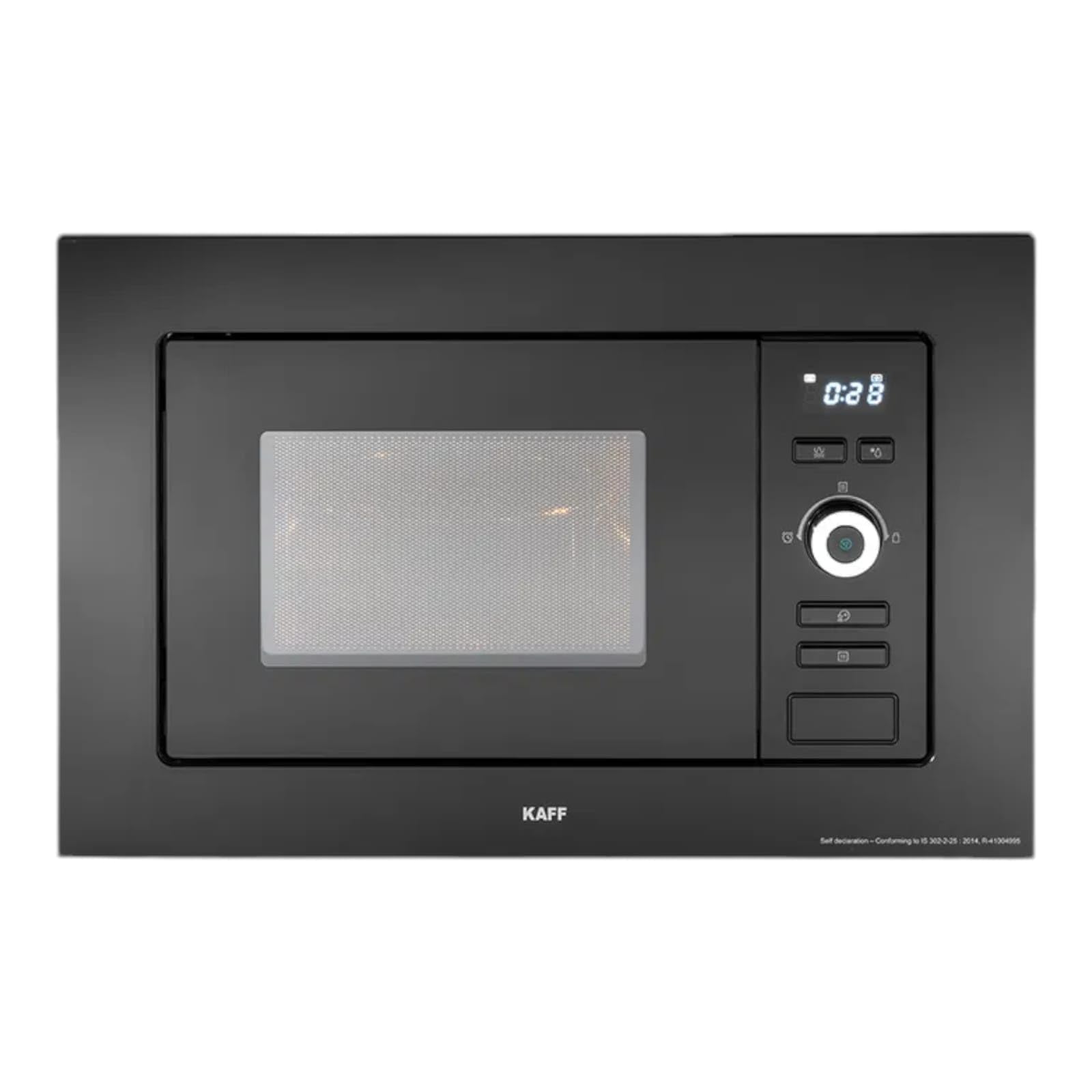 KAFF KMW5PJ Built in Microwave | Capacity 20 L | Push Door Opening Button with Multi Programming Mode, Child Lock | Full Black Tempered Glass Finish-image-12